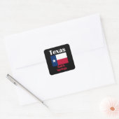 Balch Springs TX Vierkante Sticker (Envelop)