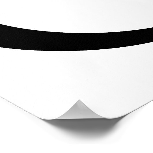 Balck Crescent & Star.png Poster (Hoek)