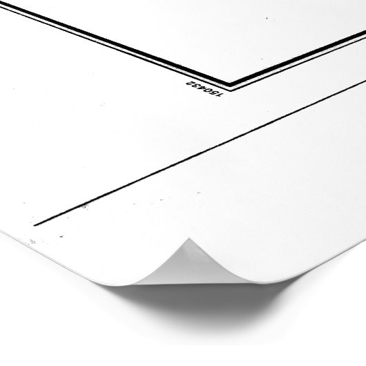 Balclutha Scheepsprofiel Poster (Hoek)