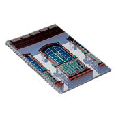 Balconieën op de gevel in Diamantina, Minas Gerais Notitieboek (Rechterzijde)