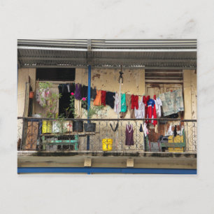 Balcony, Casco Viejo (oud kwartier), Panama City Briefkaart