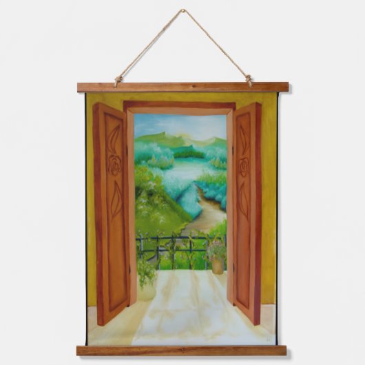 Balcony Hangend Wandkleed (Voorkant)