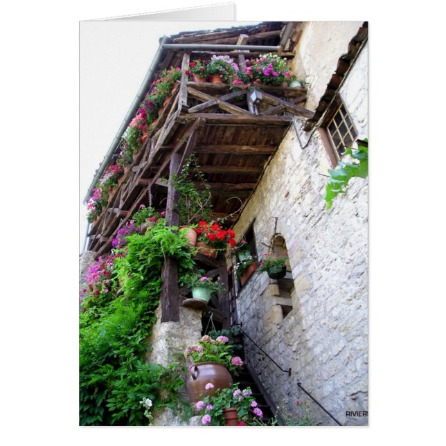 Balcony in Frankrijk (Voorkant)