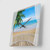 Balcony met een Uitzicht voor de Oostzee Vierkante Klok (Hoek)