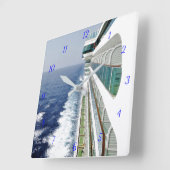 Balcony Row-tijd Vierkante Klok (Hoek)