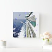 Balcony Row-tijd Vierkante Klok (Huis)