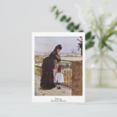 Balcony van Berthe Morisot Briefkaart (Staand voorkant)