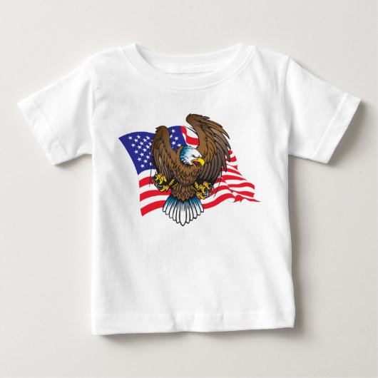 Bald Aeagle en de Amerikaanse vlag (Voorkant)