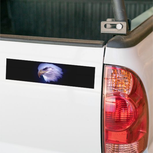 Bald American Eagle Bumpersticker (Op Truck)
