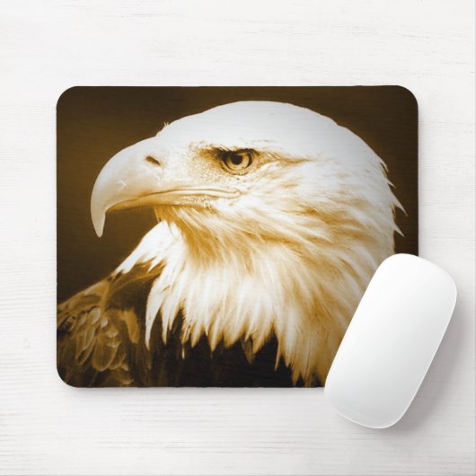 Bald American Eagle Eye Muismat (Met muis)