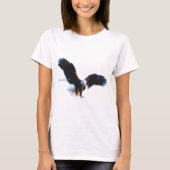 Bald American Eagle Landing T-shirt (Voorkant)