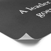 Bald American Eagle Leadership Poster (Hoek)