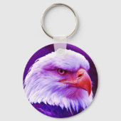 Bald American Eagle Sleutelhanger (Voorkant)