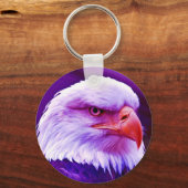 Bald American Eagle Sleutelhanger (Voorkant)
