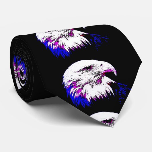 Bald American Eagle Stropdas (Opgerold)