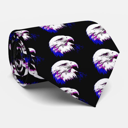 Bald American Eagle Stropdas (Opgerold)