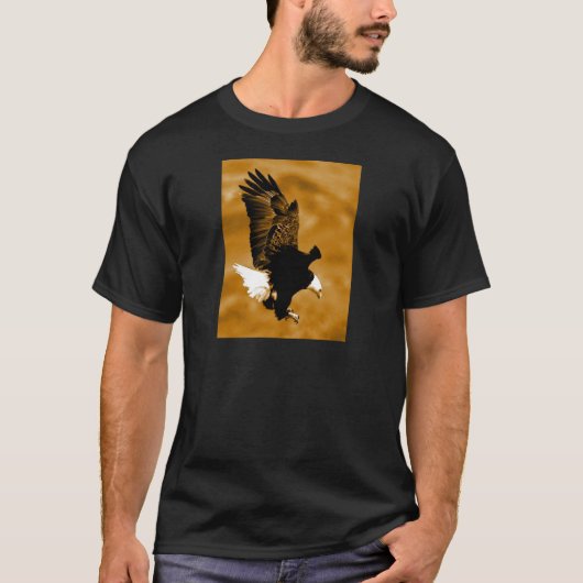 Bald American Eagle T-shirt (Voorkant)