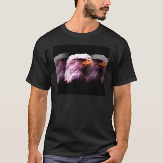 Bald American Eagle T-shirt (Voorkant)