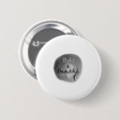 Bald Beauful Button (Voorkant /achterkant)