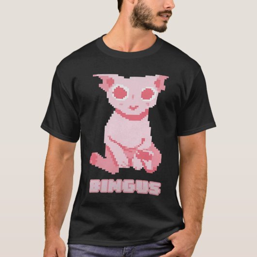 Bald Bingus My Beloved Hairless Sphinx Cat T-shirt (Voorkant)