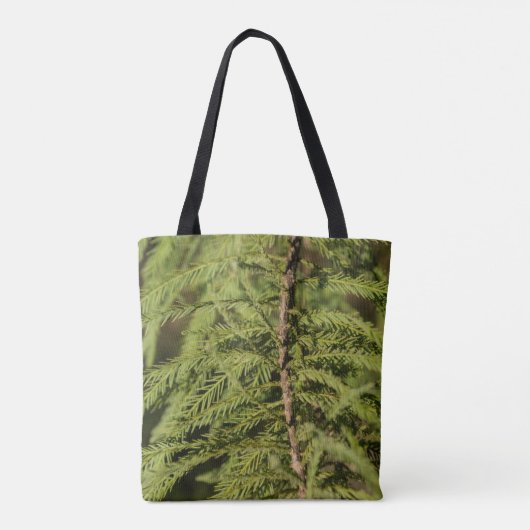 Bald Cypress Branch Tote Bag (Achterkant)