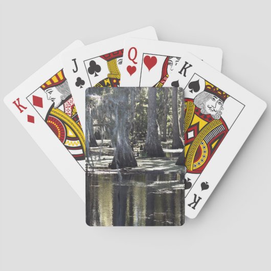 Bald Cypress Pokerkaarten (Achterkant)