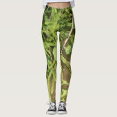 Bald Cypress Seed Cone Leggings (Voorkant)