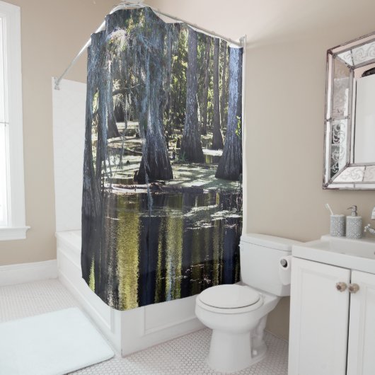 Bald Cypress Trees Douchegordijn (In situ)