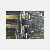 Bald Cypress Trees Fleece Deken (Voorkant (Horizontaal))