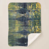 Bald Cypress Trees | Hoefijzer Lake Illinois Sherpa Deken (Voorkant)