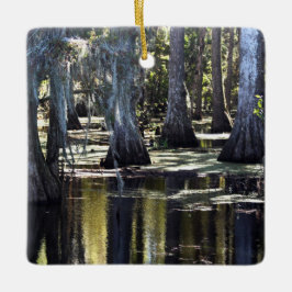 Bald Cypress Trees Keramisch Ornament