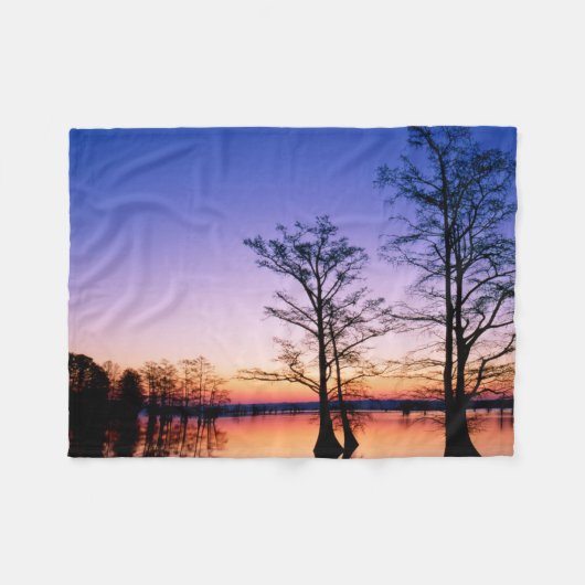 Bald Cypress Trees | Nationaal wildreservaat, TN Fleece Deken (Voorkant (Horizontaal))