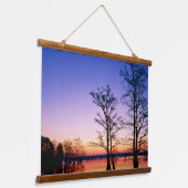 Bald Cypress Trees | Nationaal wildreservaat, TN Hangend Wandkleed (Gebogen)