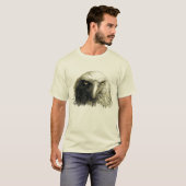 Bald Eagel Face T-shirt (Voorkant volledig)