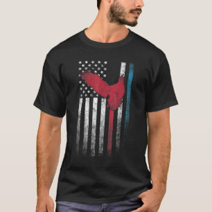 Bald Eagle 4 juli Amerikaanse vlag Verenigde State T-shirt