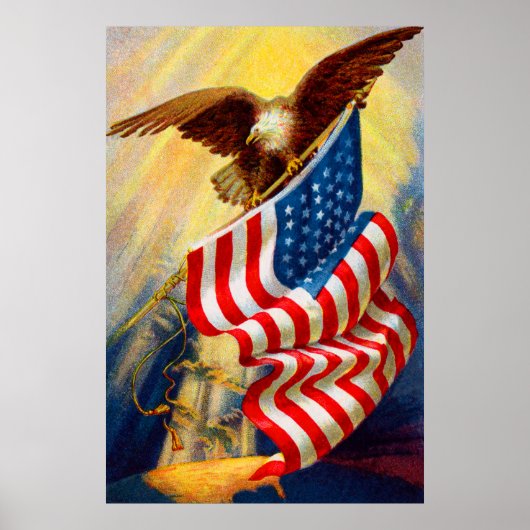 Bald Eagle 4 juli poster 2 (Voorkant)