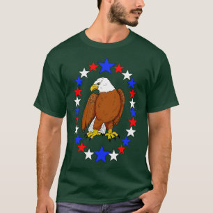 Bald Eagle 4 juli T-shirt