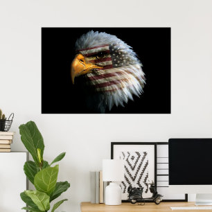 Bald Eagle 4th Of July poster 6