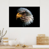 Bald Eagle 4th Of July poster 6 (Keuken)