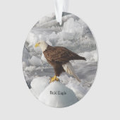 Bald Eagle acrylornamet Ornament (voorkant)