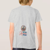 Bald Eagle America droomt van een patriottische on Tri-Blend Shirt (Achterkant)