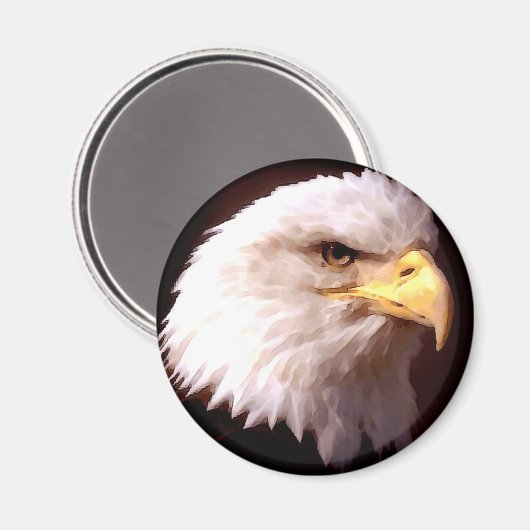 Bald Eagle American Eagle Magneet (Voorkant / Achterkant)
