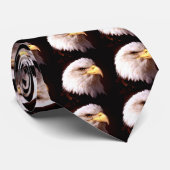 Bald Eagle American Eagle Stropdas (Opgerold)