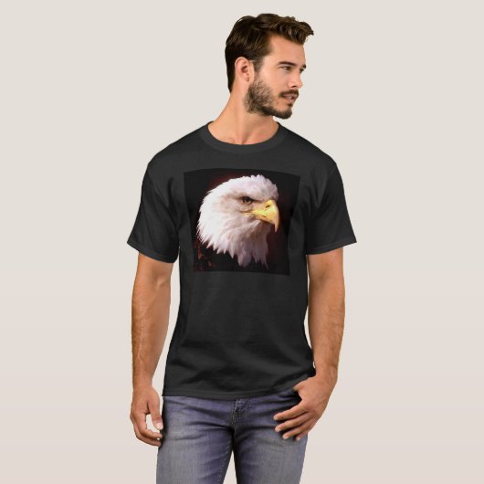 Bald Eagle American Eagle T-shirt (Voorkant volledig)