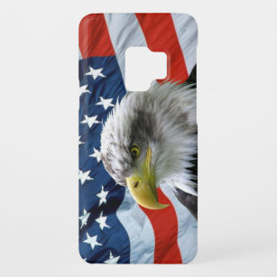 Bald Eagle American Flag Case-Mate Samsung Galaxy S9 Hoesje