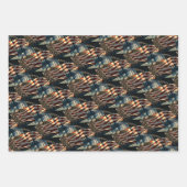 Bald Eagle American Flag Country Road Inpakpapier Vel (Voorkant 2)