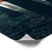 Bald Eagle American Flag Country Road Poster (Hoek)