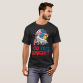 Bald Eagle American Flag You Free Tonight Happy 4t T-shirt (Voorkant volledig)
