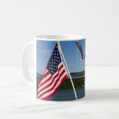 Bald Eagle (Amerikaanse trots) Koffiemok (Voorkant links)