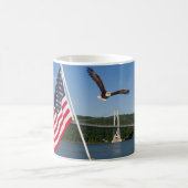 Bald Eagle (Amerikaanse trots) Koffiemok (Center)